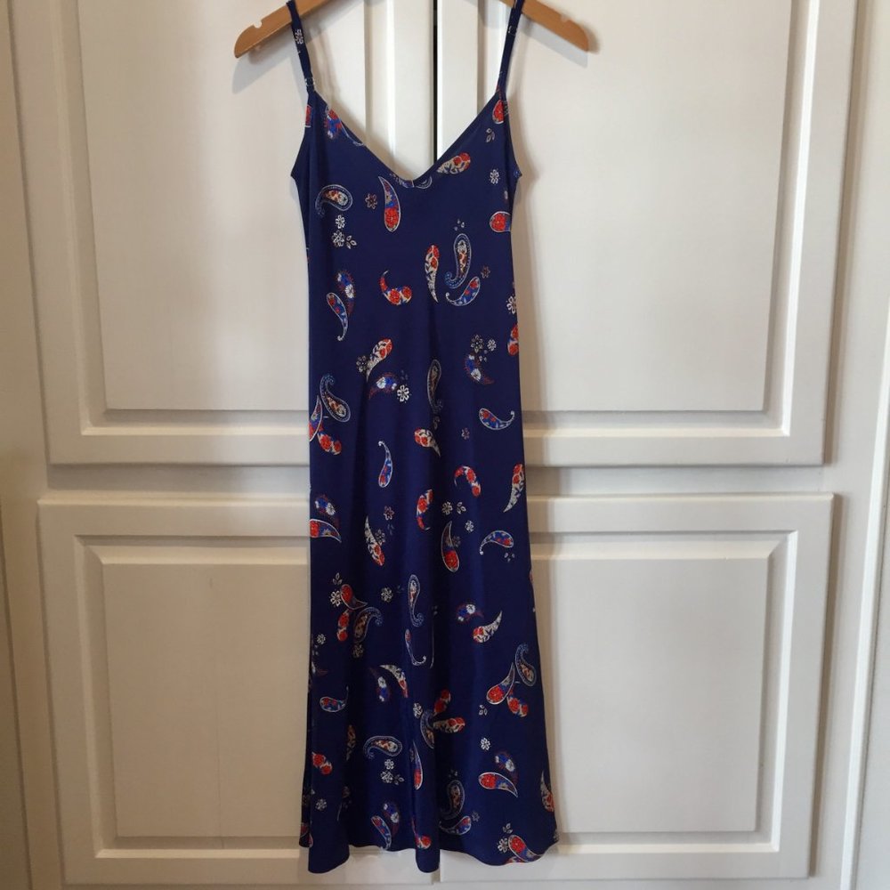 Ciao Lucia Silk Paisley Slip Dress XS